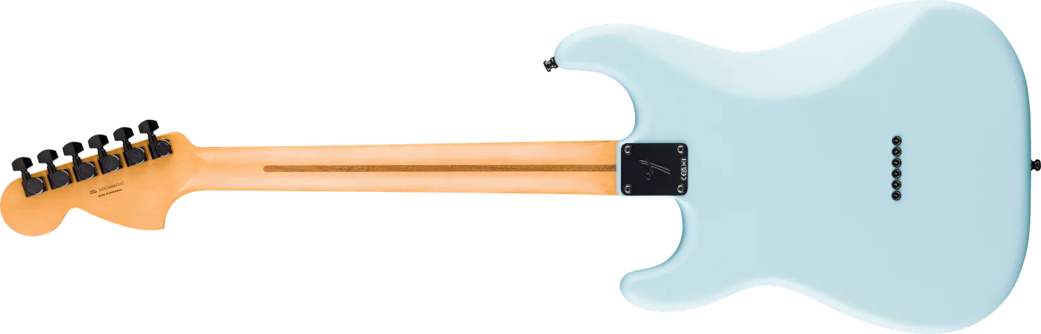 Fender Player II Advanced Strat HSS chitarra ebano hardtail