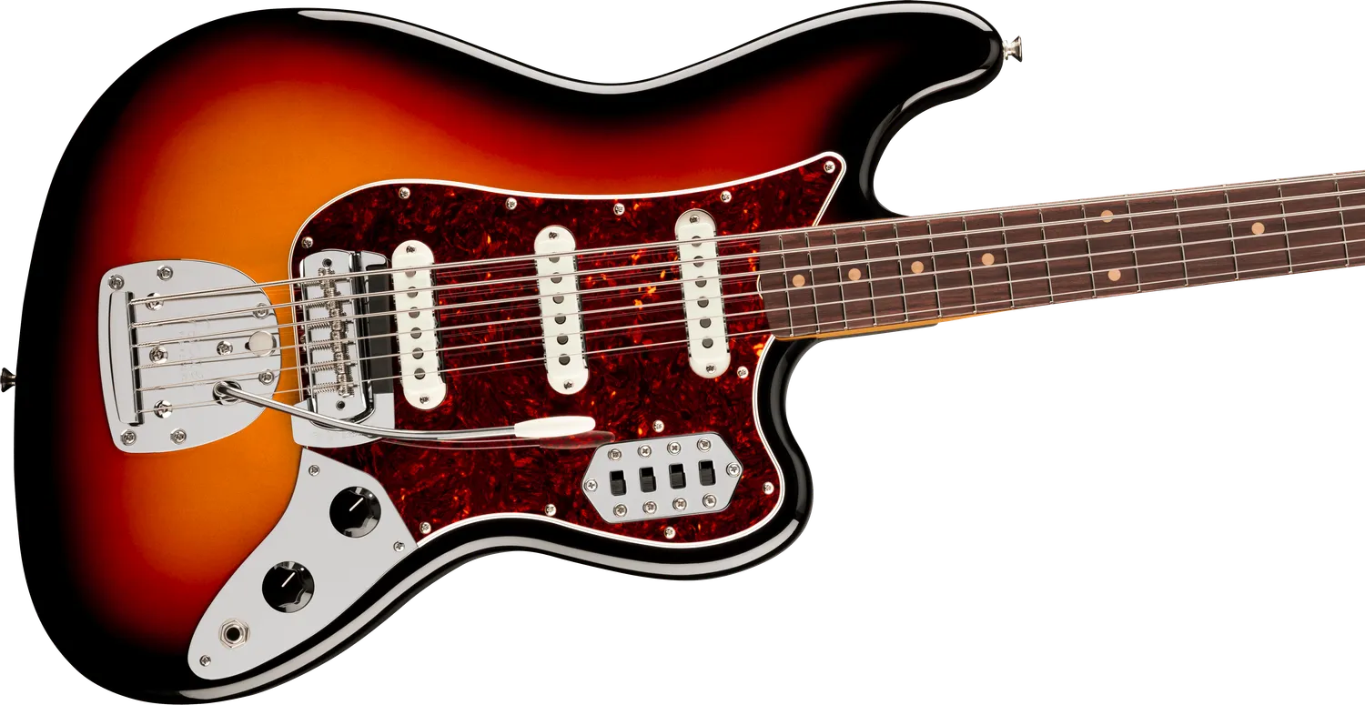 Fender Vintera III Early 60s Bass VI basso Candy Apple Red