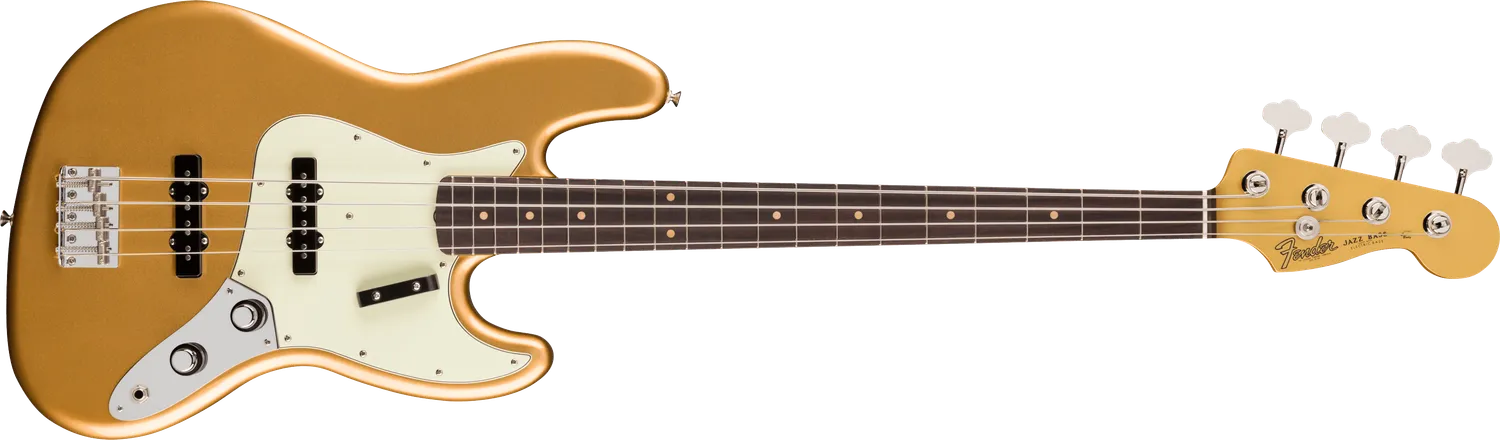 Fender Vintera III Early 60s Jazz Bass basso Aztec Gold ontano