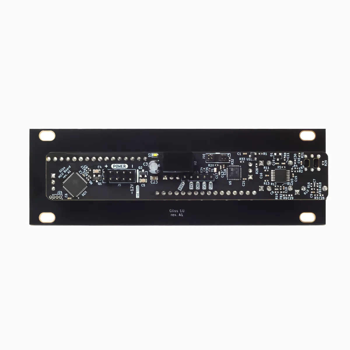 Bela Gliss 1U modulo Eurorack touch registrabile 24HP