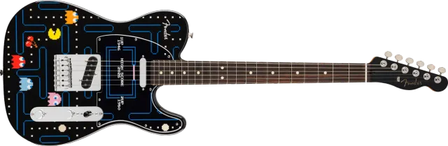 Fender Player II Telecaster PAC-MAN chitarra nera
