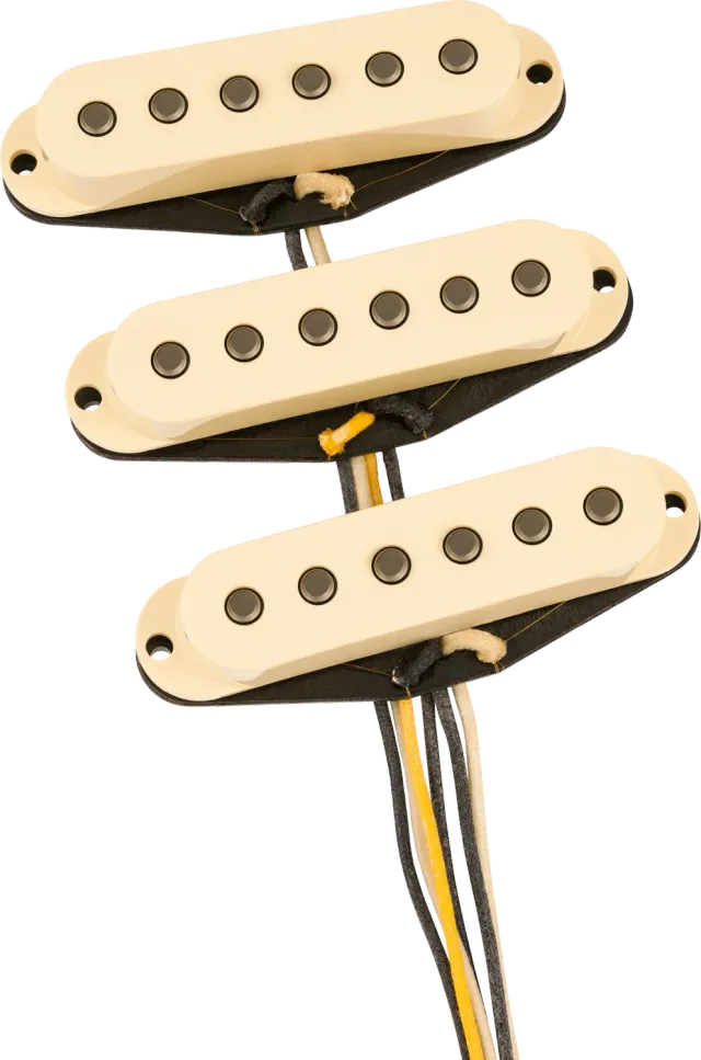 Fender Custom Shop Tomatillo pickup Strat set alnico bianchi