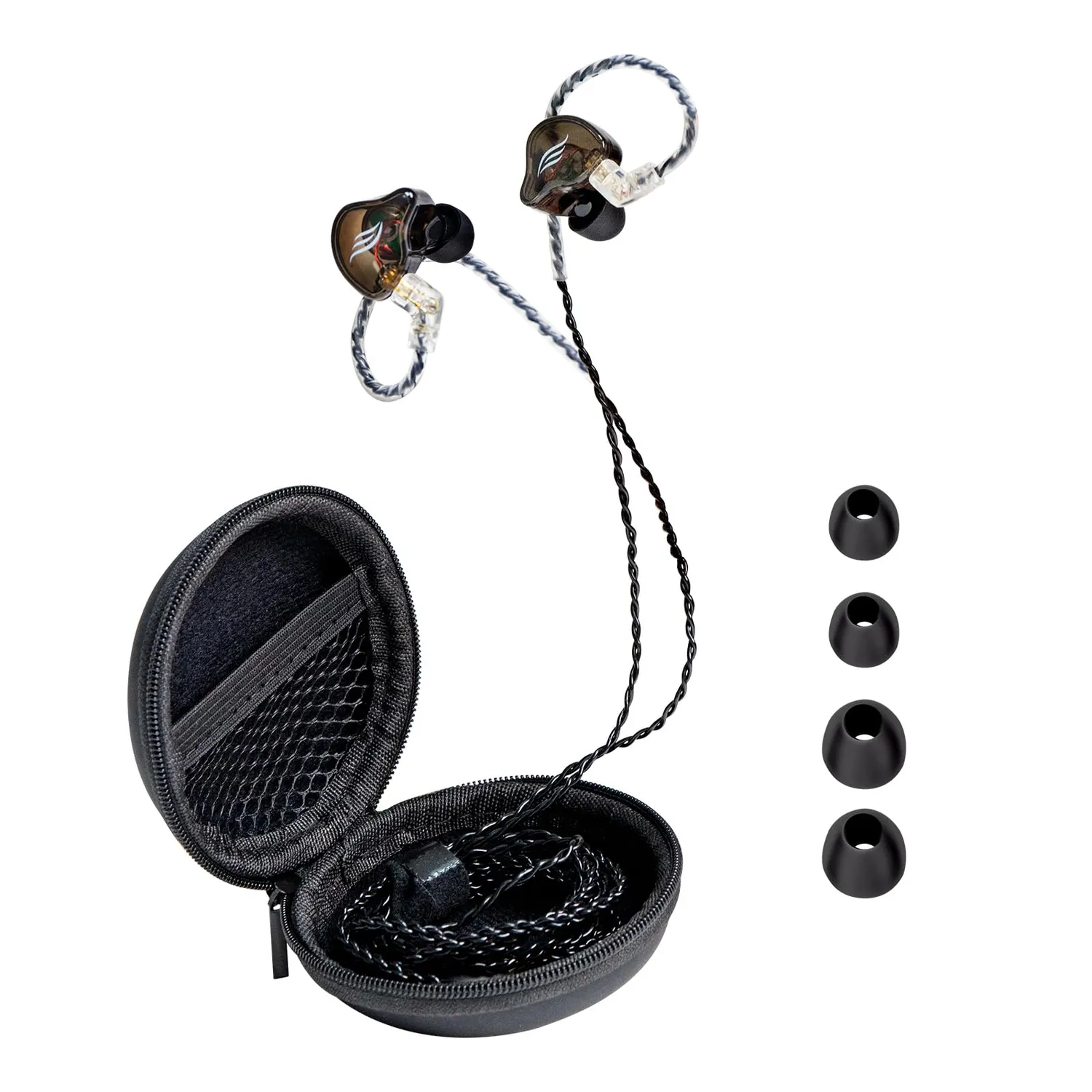 Enya EMH-02 auricolari monitor in-ear neri NEXG2