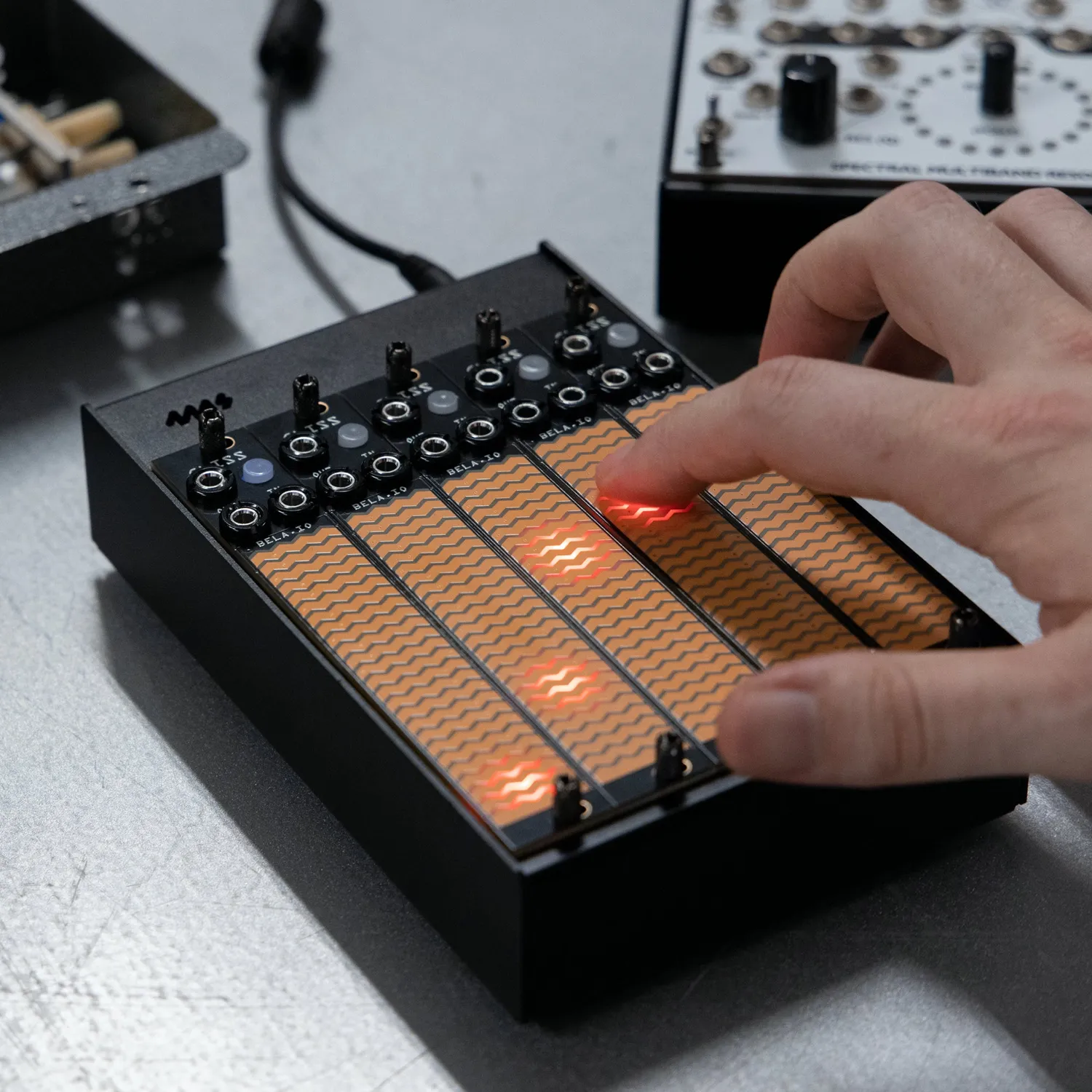 Bela Gliss modulo Eurorack touch CV registrabile 4HP