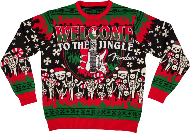 Fender Ugly Christmas maglione natalizio multicolore L