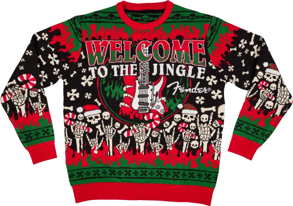 Fender Ugly Christmas maglione natalizio multicolore L