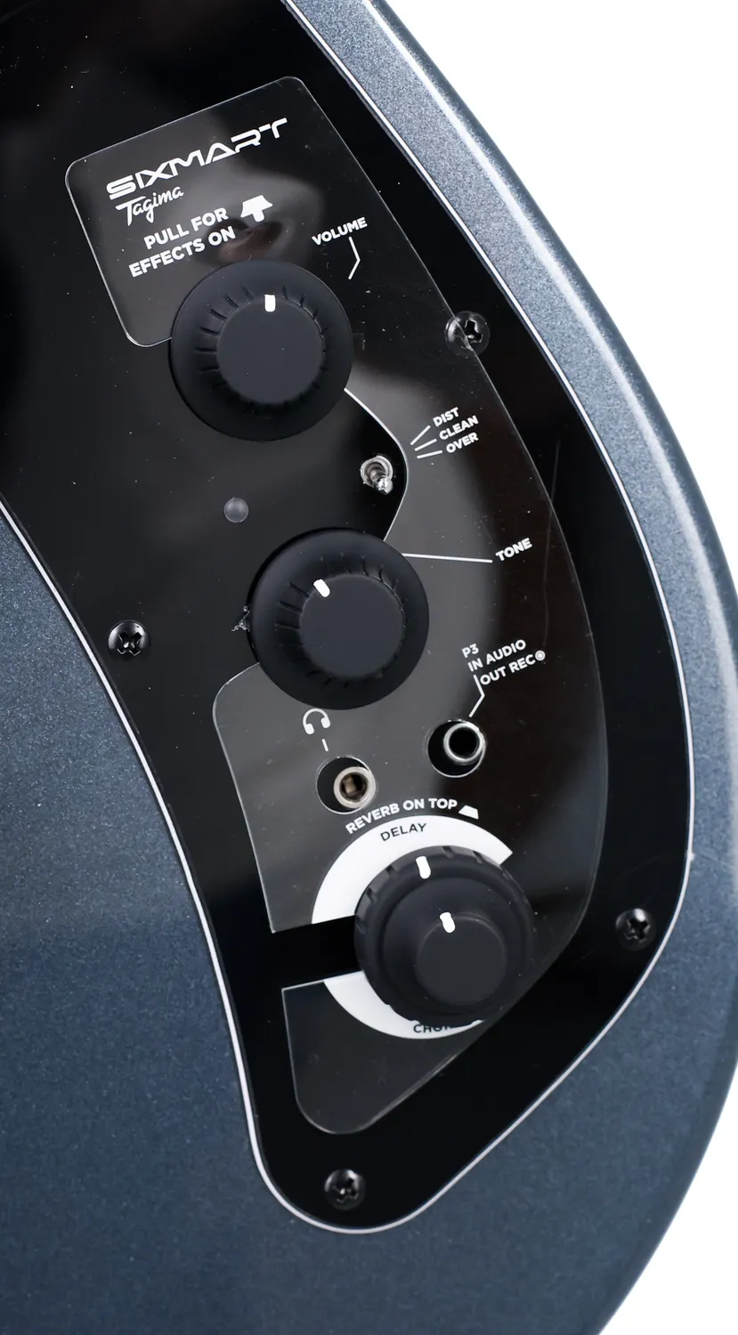 Tagima Smart Sixmart chitarra elettrica Candy Apple con effetti