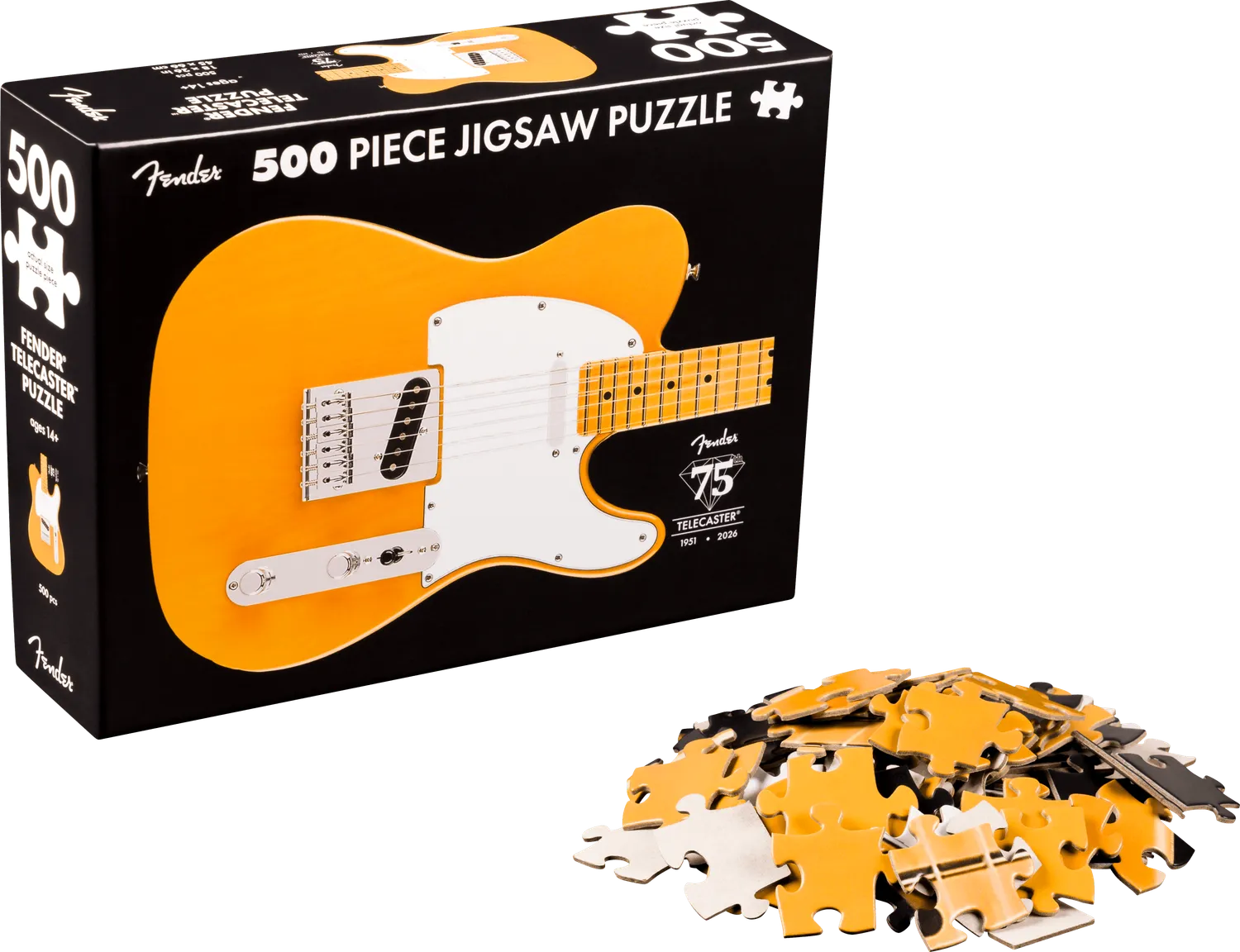 Fender 75th Anniversary Telecaster puzzle 500 pezzi Butterscotch Blonde