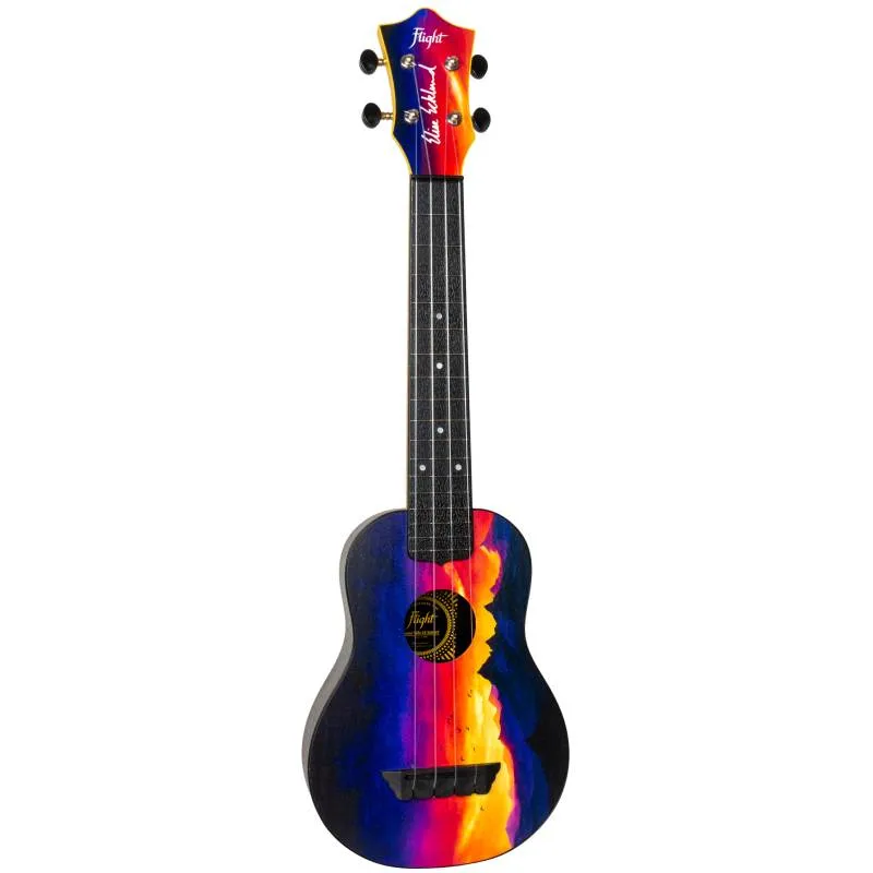 Flight TUSL-EE Sunset ukulele soprano viaggio firmato
