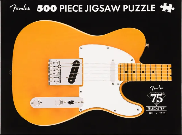 Fender 75th Anniversary Telecaster puzzle 500 pezzi Butterscotch Blonde