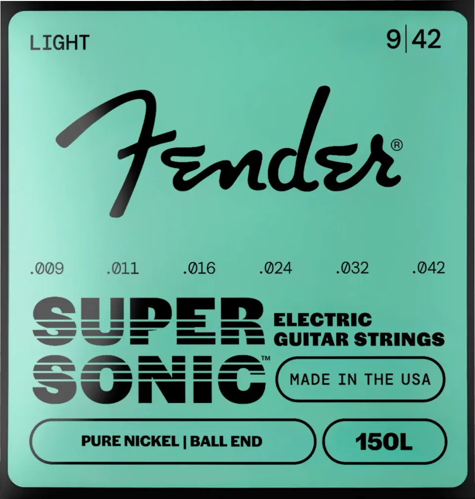 Fender SuperSonic 150 corde chitarra elettrica 009-042 nichel