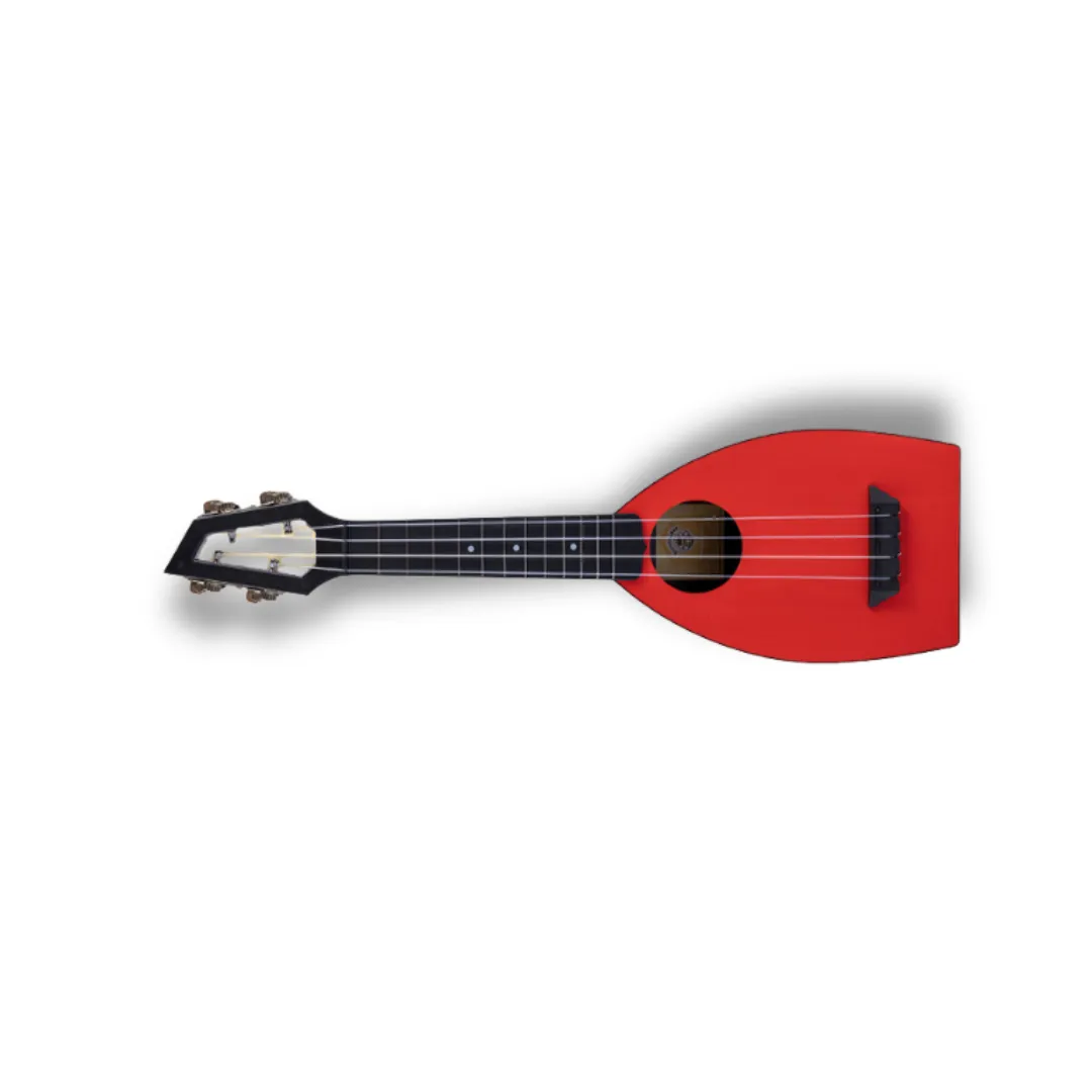 pBone pUkulele Soprano Nero con Corde Aquila e Borsa