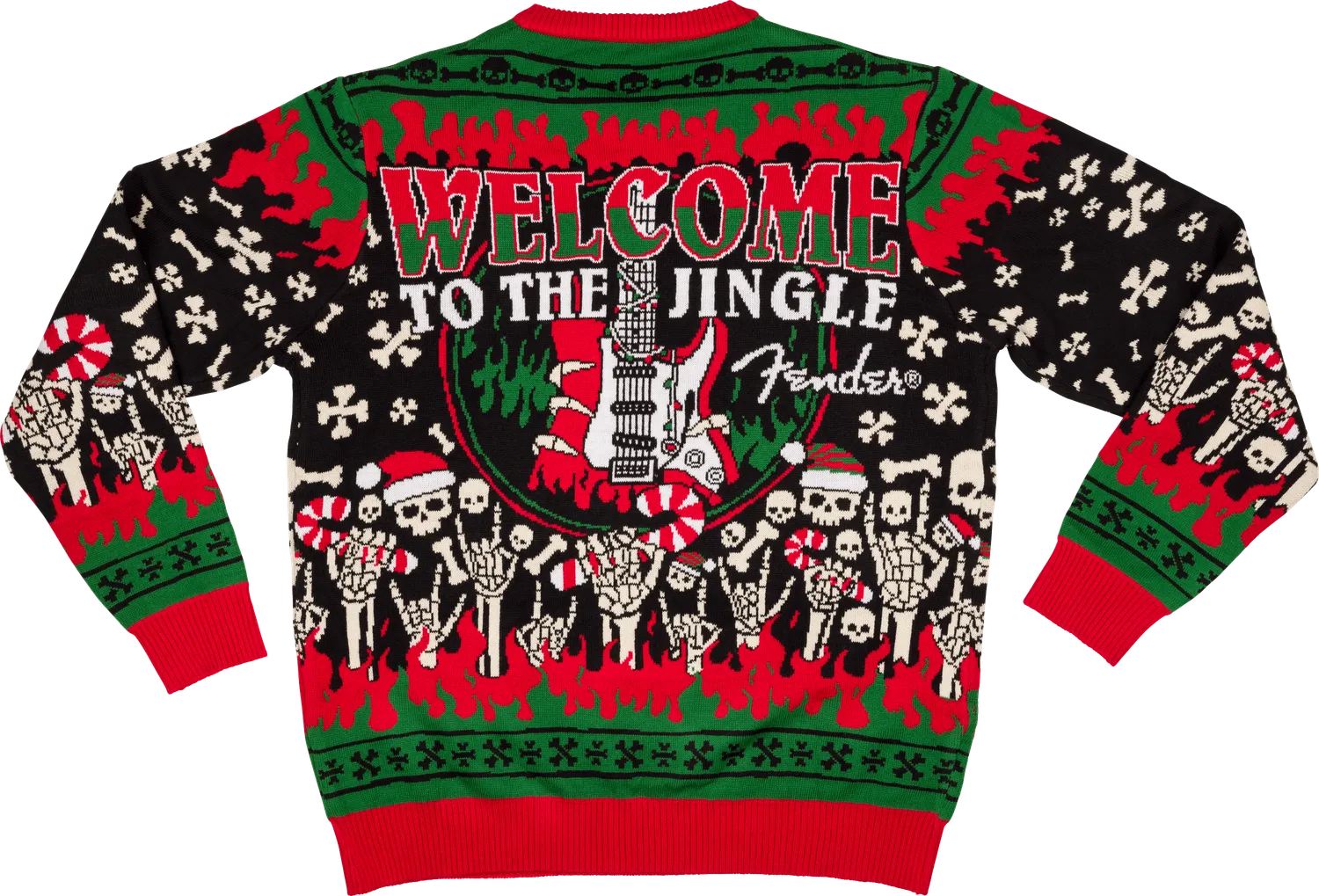 Fender Ugly Christmas maglione natalizio multicolore L
