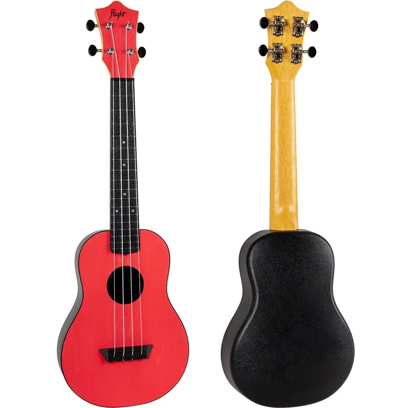 Flight TUC-35 RD ukulele concerto da viaggio rosso