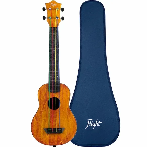 Flight TUSL-KIDZ Acacia ukulele soprano bambini scala concerto