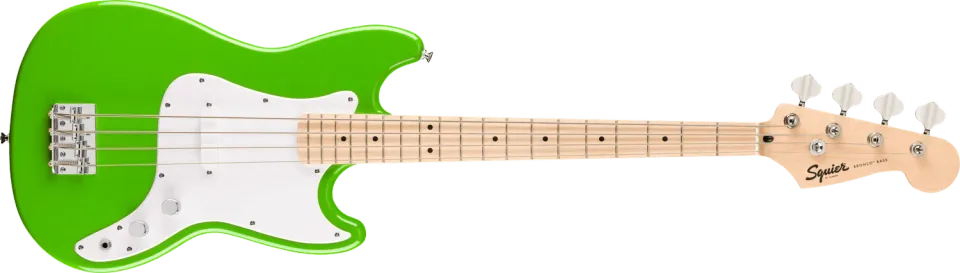 Squier Sonic Bronco Bass basso Ultraviolet scala corta acero
