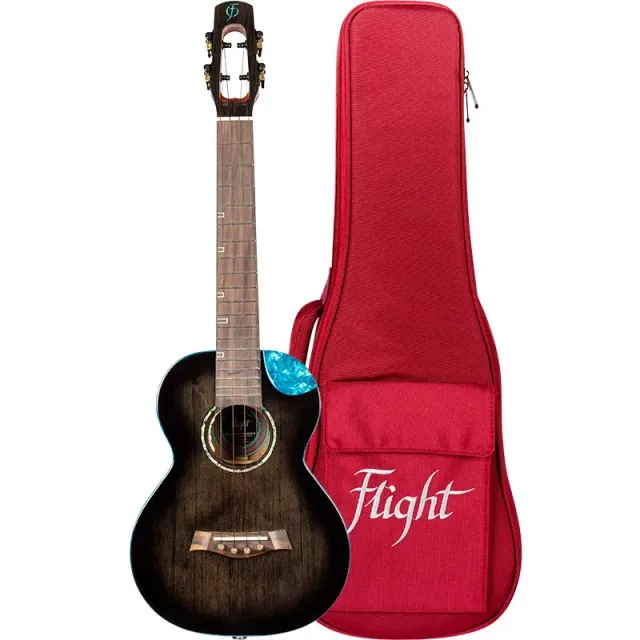 Flight Nighthawk EQ-A ukulele tenore elettrificato massello