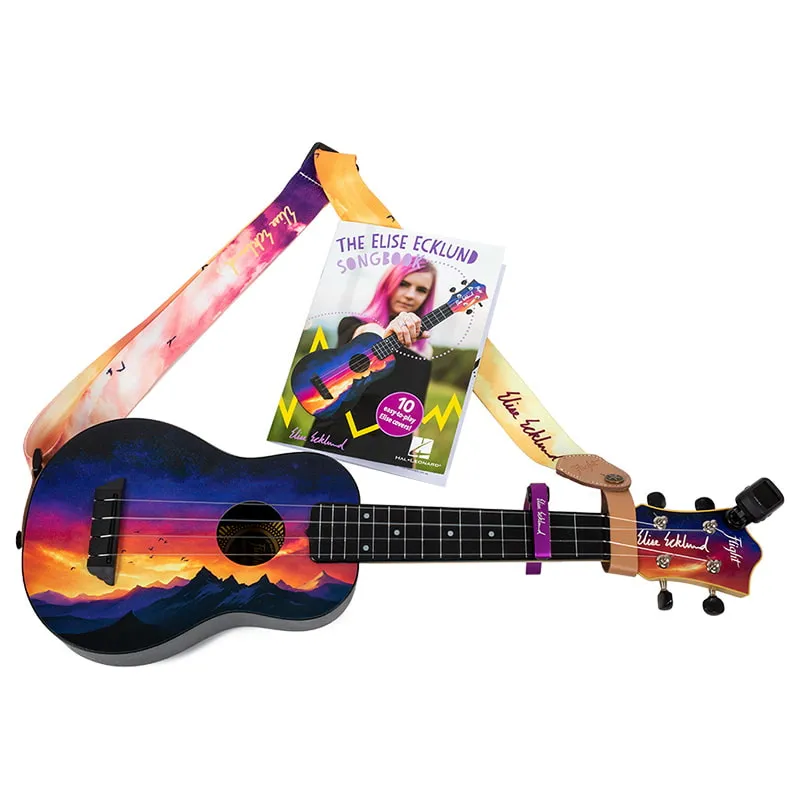 Flight TUS-EE Sunset Pack ukulele soprano kit completo