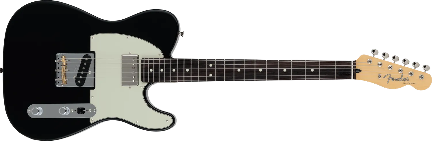 Fender Hybrid II Telecaster SH elettrica nera japan