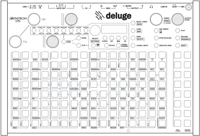 Synthstrom Audible Deluge Refresh servizio revisione completa
