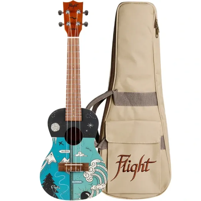 Flight Art AUC-33 ukulele concerto two seasons