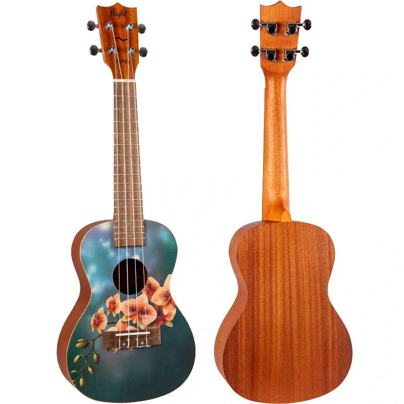 Flight AUC-33 Orchid ukulele concerto abete