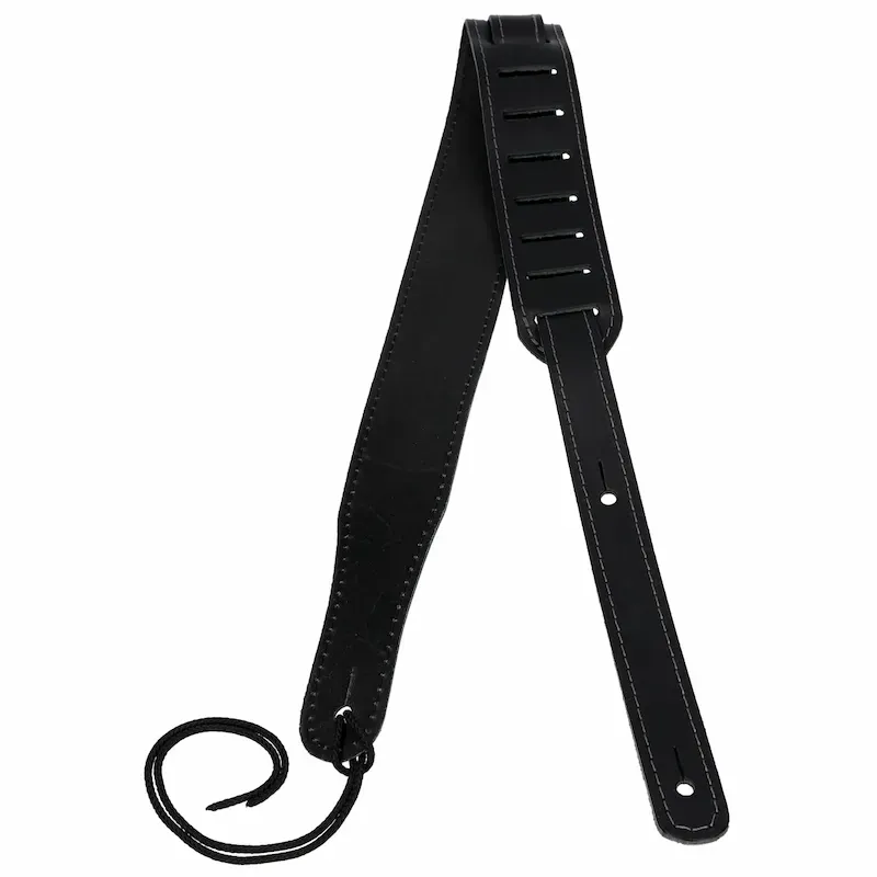 Flight S51 tracolla ukulele pelle nera regolabile