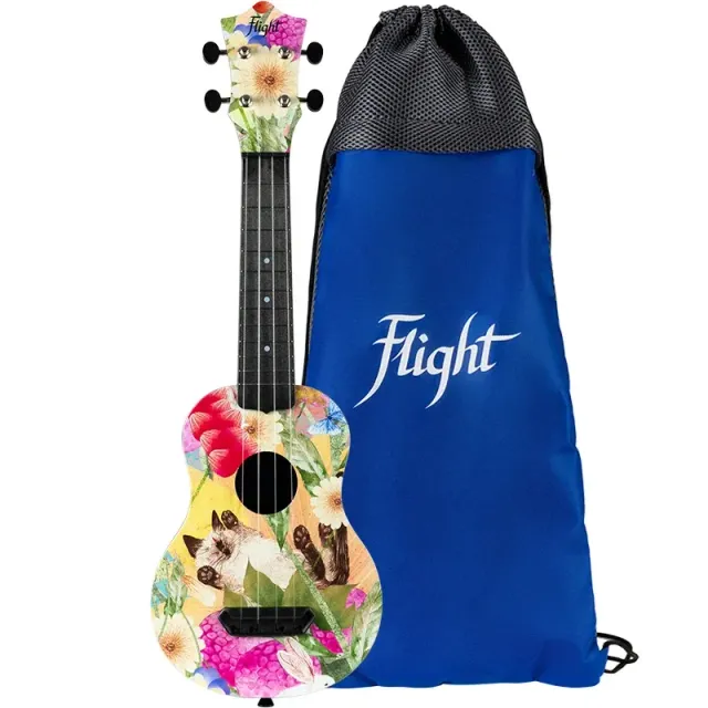 Flight Ultra Travel UTS-42 Summer Cat ukulele soprano da viaggio