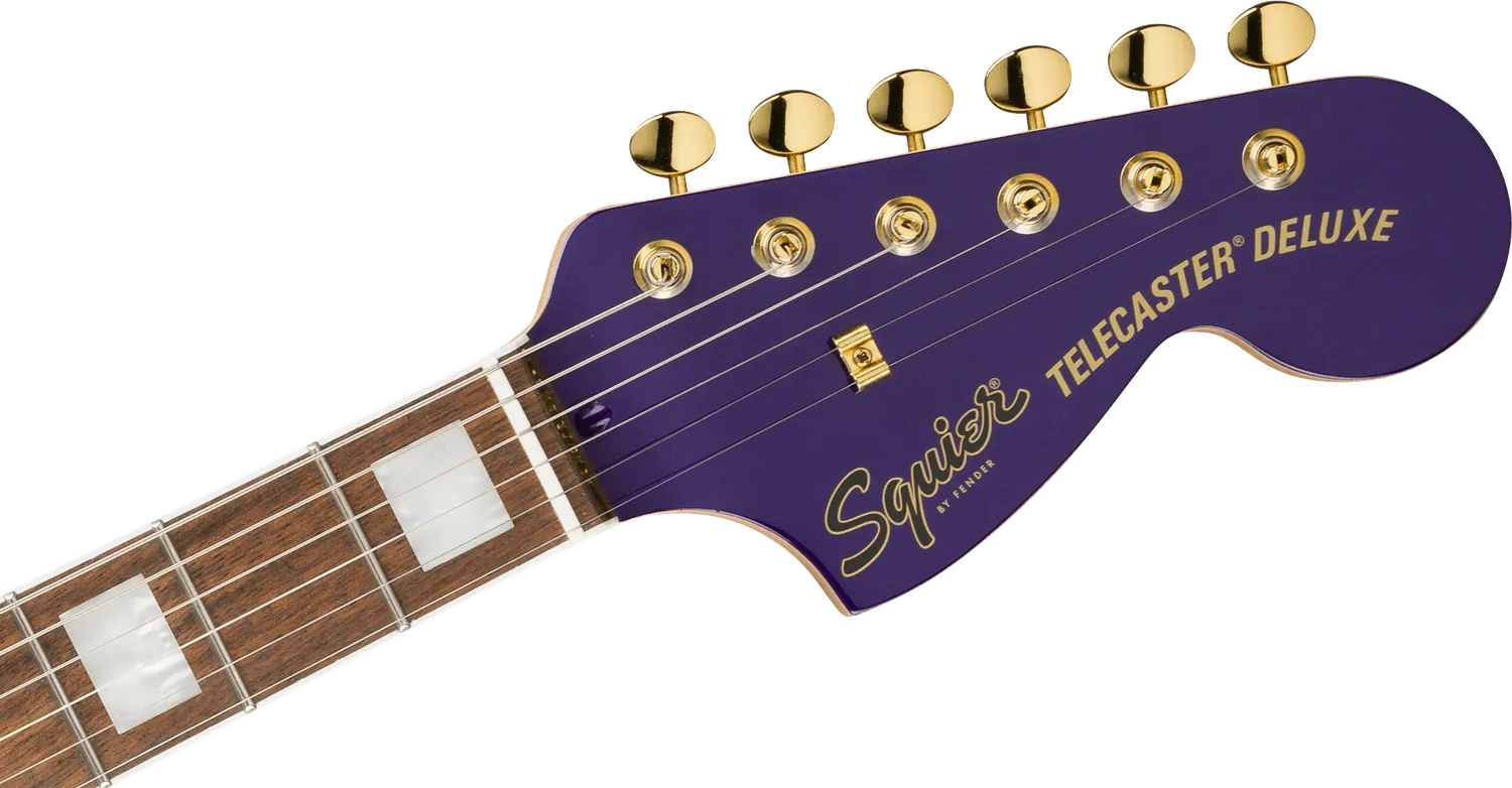 Squier Troublemaker Tele Deluxe elettrica viola humbucker