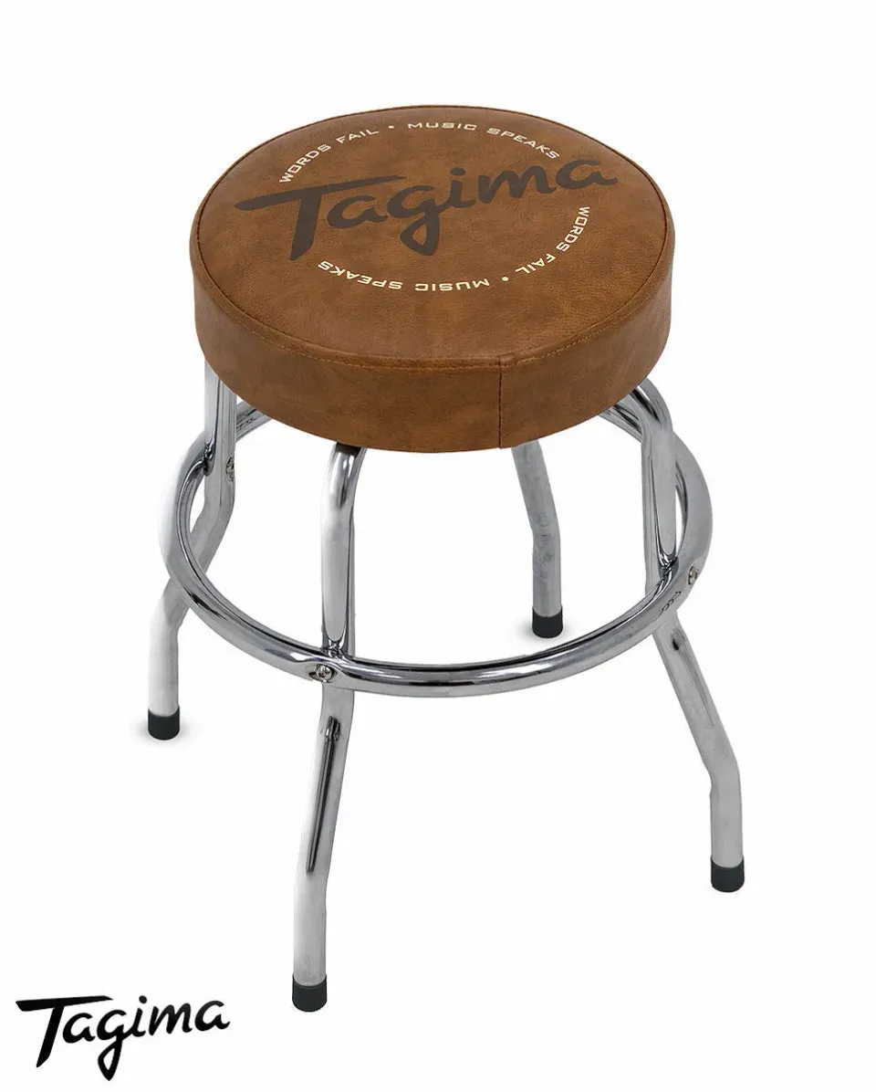Tagima Stool sgabello chitarra alto 30" imbottito girevole