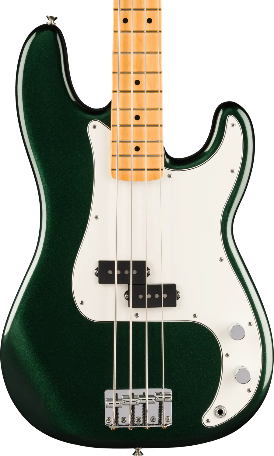 Fender Player II Precision Bass basso British Racing Green acero