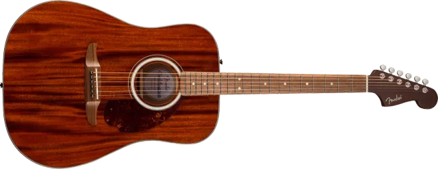 Fender California Deluxe Redondo chitarra acustica mogano naturale