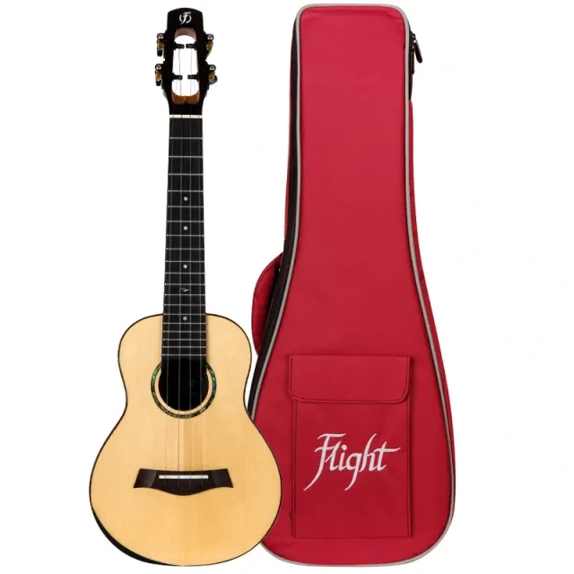 Flight Voyager EQ-A ukulele concerto massello elettrificato