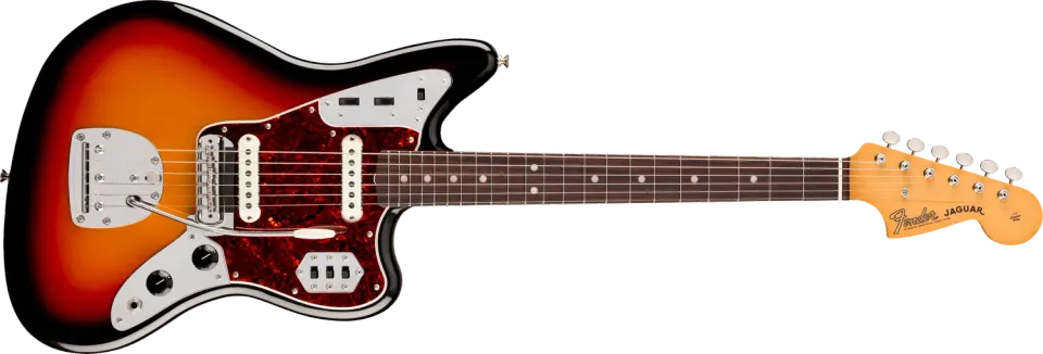 Fender Vintera III Mid '60s Jaguar chitarra elettrica Shell Pink