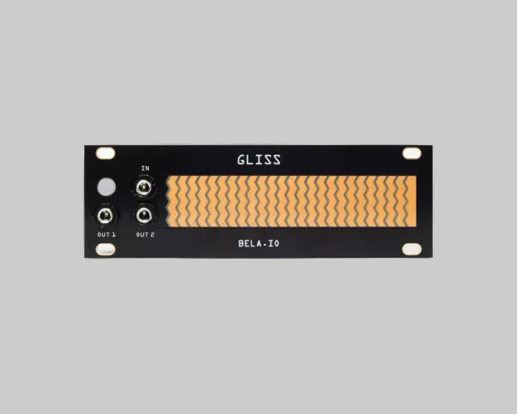 Bela Gliss pannello frontale 1U 24HP Intellijel