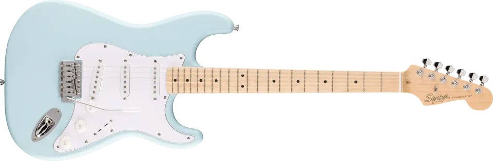 Squier Debut Stratocaster chitarra Sonic Blue acero