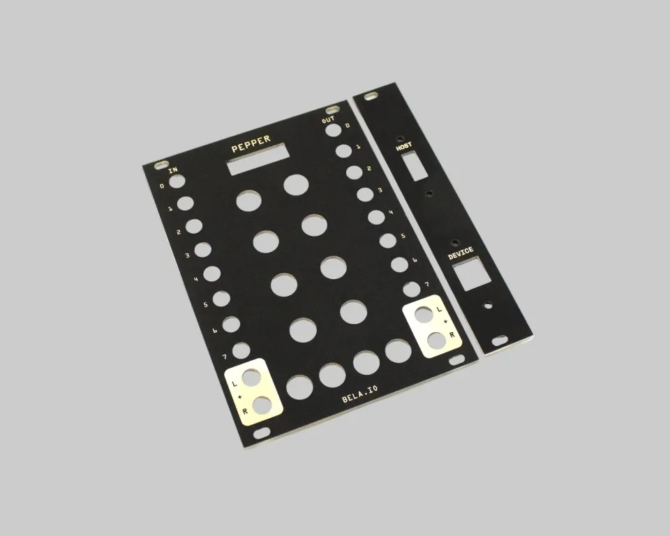 Bela PEPPER PCB Panels scheda pannelli Eurorack 18HP