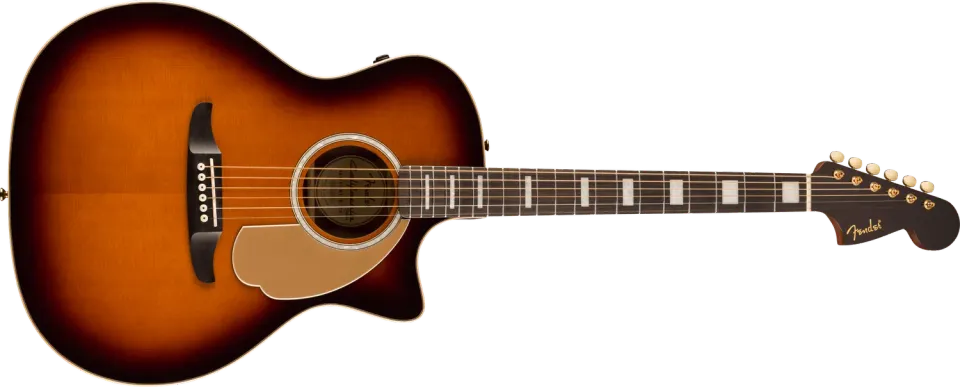 Squier California Select Newporter CE elettroacustica Aged Cognac Burst