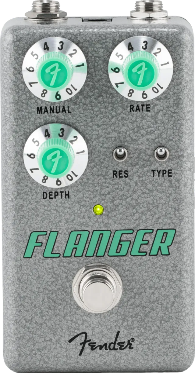 Fender Hammertone Flanger pedale effetti chitarra grigio
