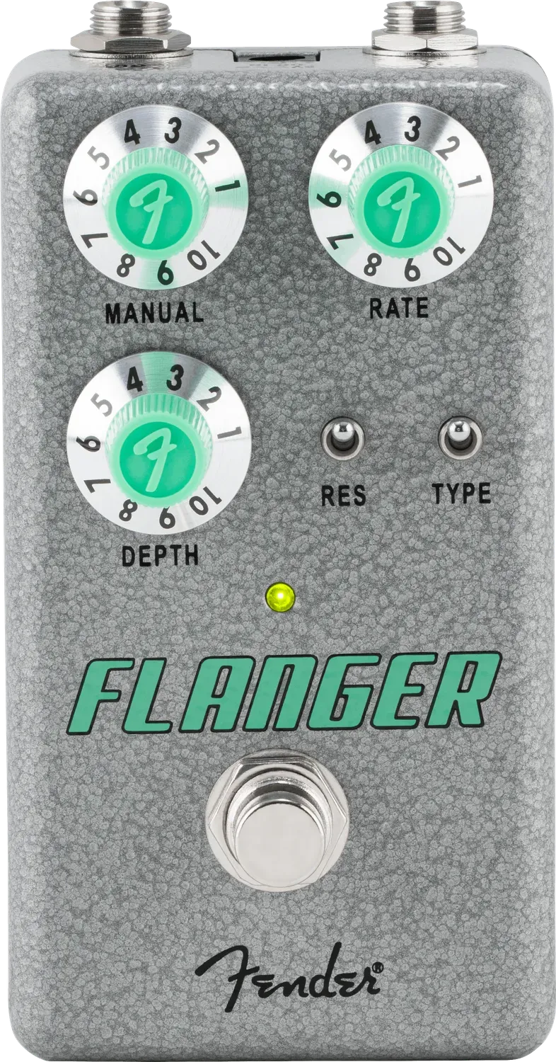 Fender Hammertone Flanger pedale effetti chitarra grigio