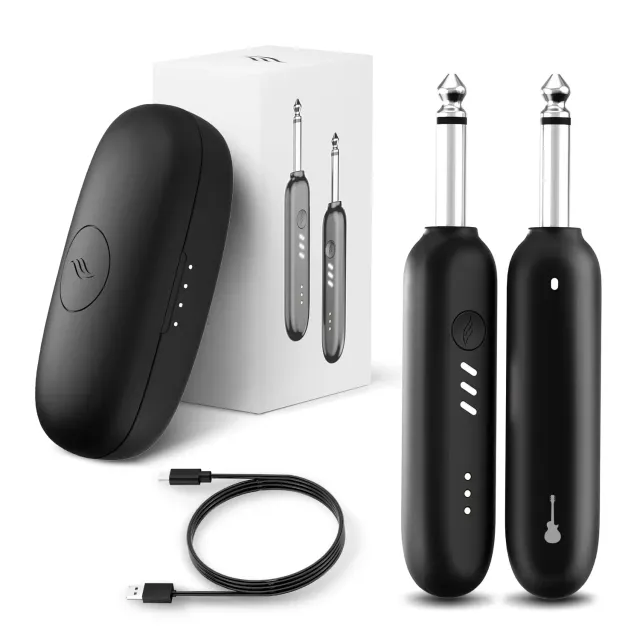 Enya WB1 Sistema Wireless Chitarra UHF Trasmettitore Ricevitore