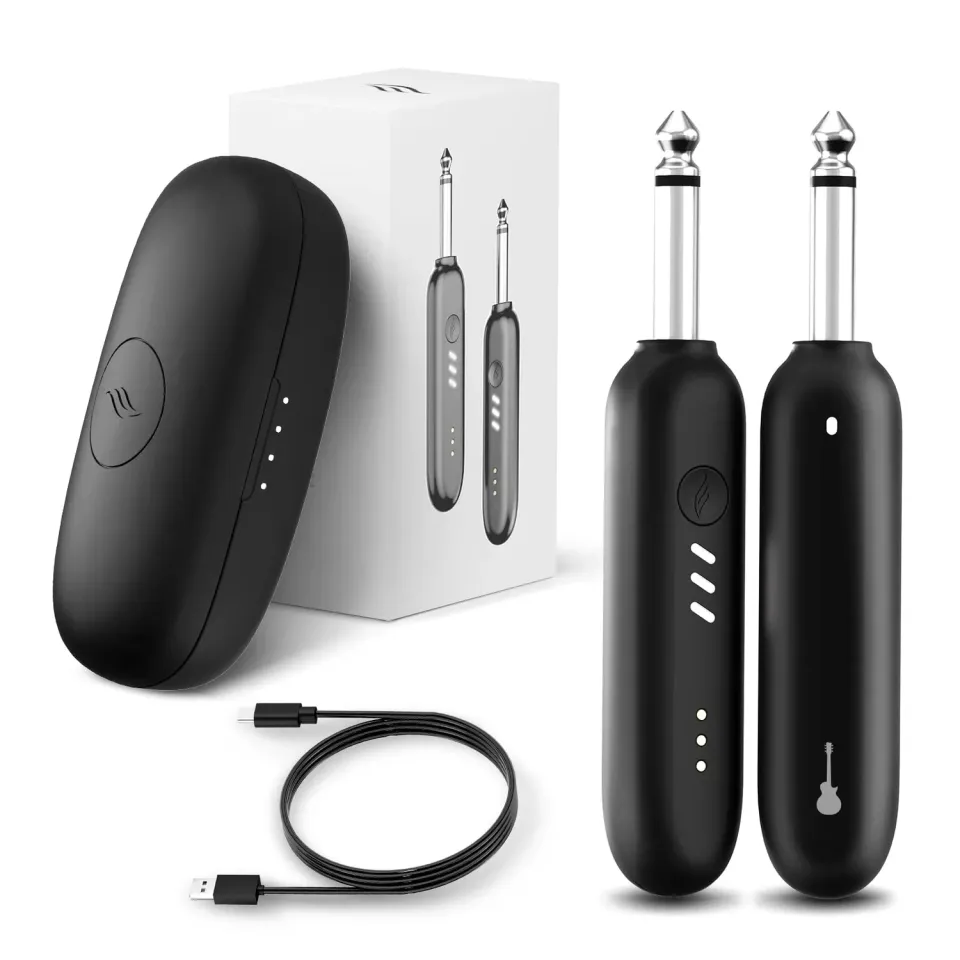 Enya WB1 Sistema Wireless Chitarra UHF Trasmettitore Ricevitore