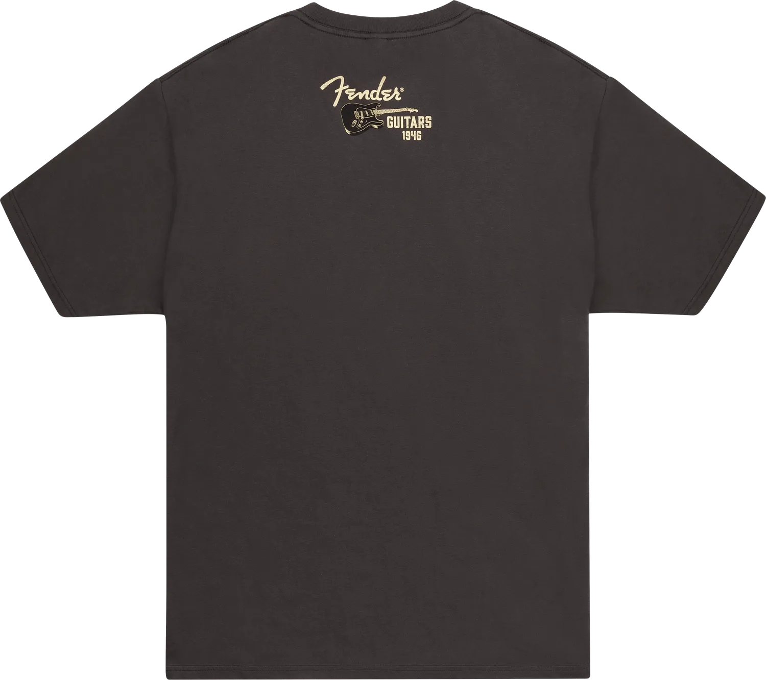 Fender Wings To Fly t-shirt nera Vintage Black