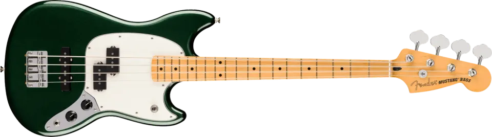 Squier Player II Mustang Bass PJ basso elettrico British Racing Green