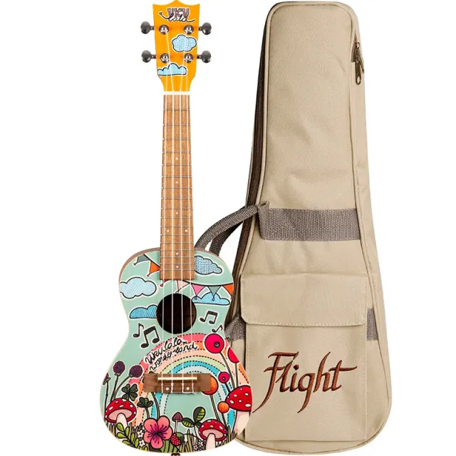 Flight Art AUC-33 Wonderland ukulele concerto laminato