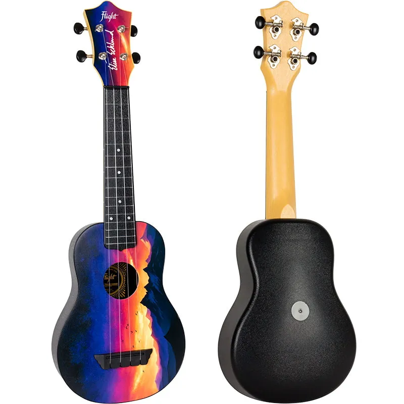 Flight TUS-EE Sunset Pack ukulele soprano kit completo