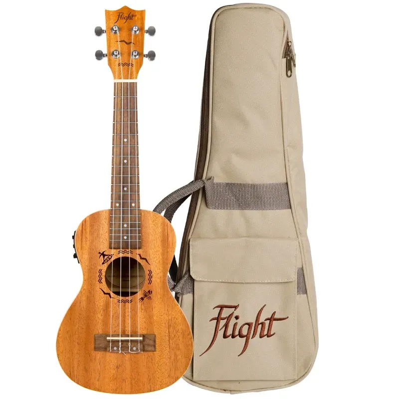 Flight Designer DUC523CEQ ukulele concerto elettrificato