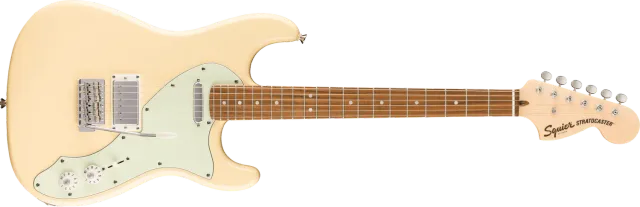 Squier Paranormal Stratocaster Deluxe chitarra elettrica Vintage White HS