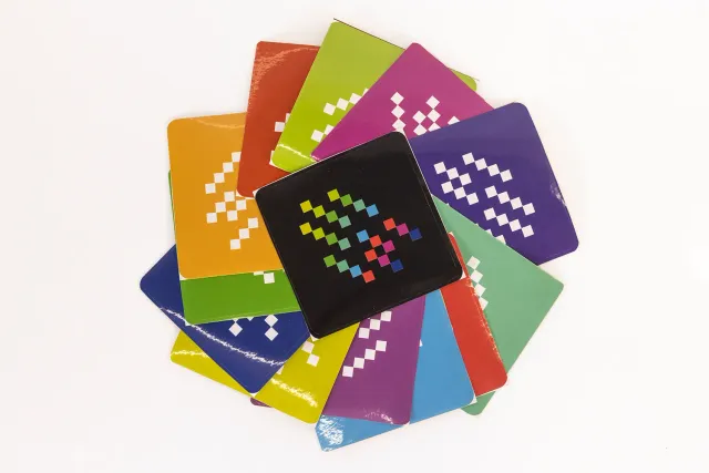 Synthstrom Audible Deluge Logo Sticker Set adesivi 13 pezzi 8 cm colorati