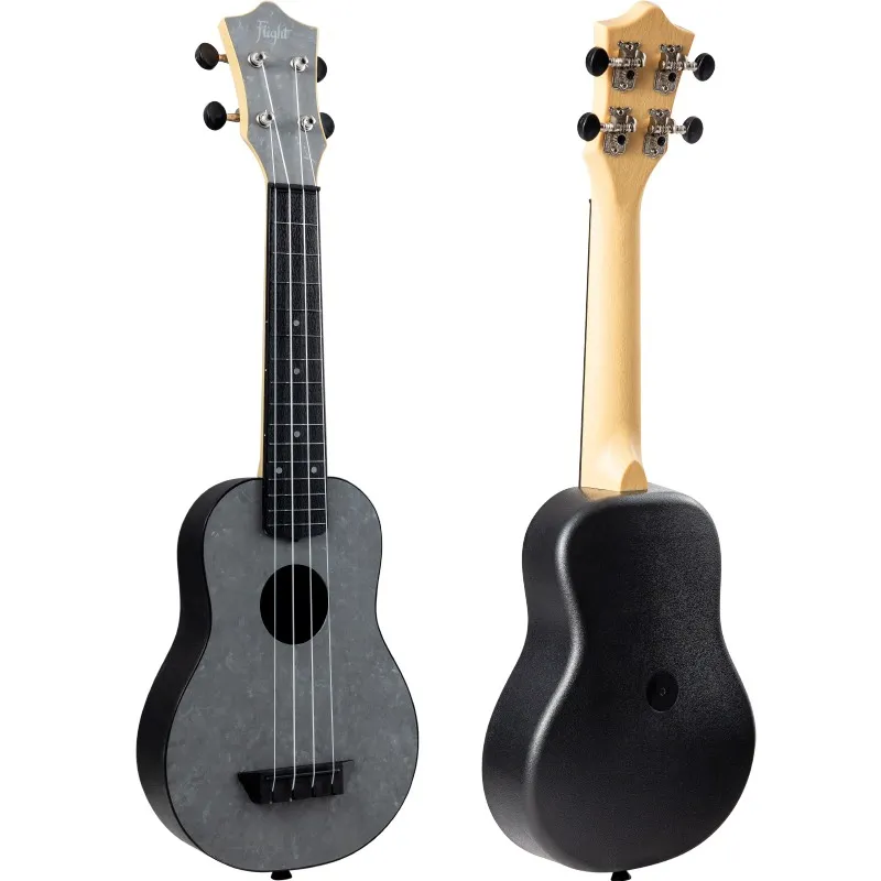 Flight TUS65 Silver ukulele soprano da viaggio resistente